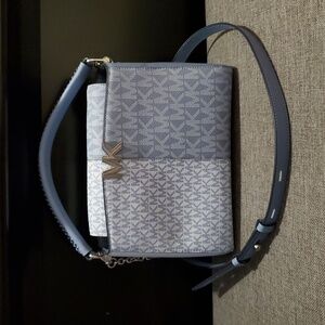 Michael Kors Two-Tone Blue Crossbody Bag